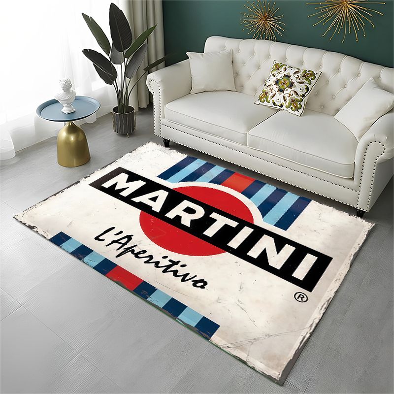 Kids Outdoor Flooring - Racing Car M-Martini Moto rutschfester Teppich