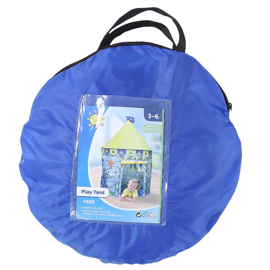 Kids Outdoor Tent - Kinderzelt Spielzelt Pop-Up-Schloss Spielhaus Großes Innen-