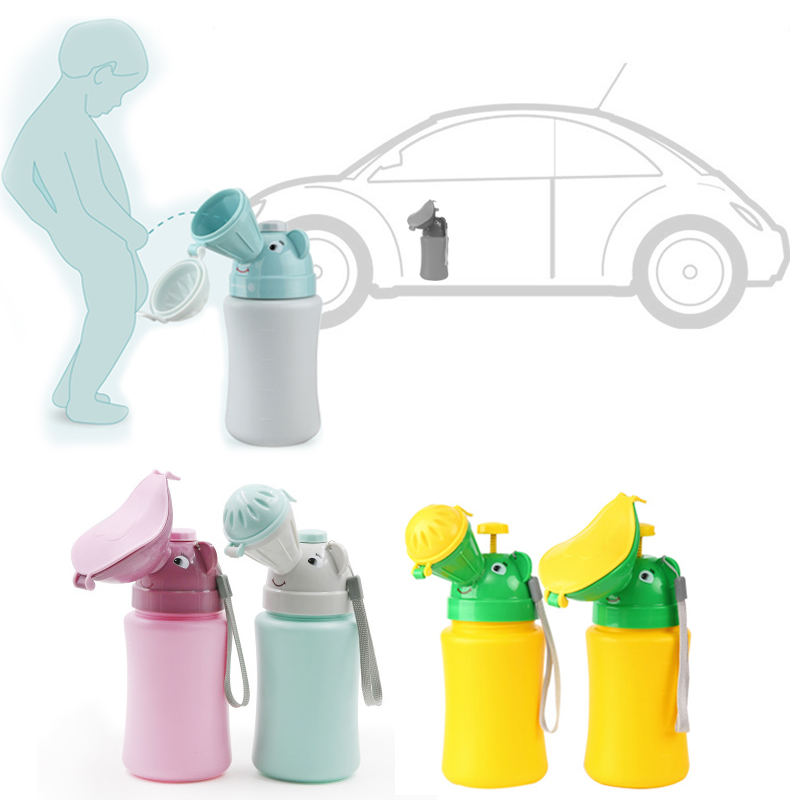 Kids Outdoor Urinal - vvocci Baby Hygiene-Trainings-Urinal, tragbarer Outdoor-Auto-Toilettentopf, auslaufsicherer