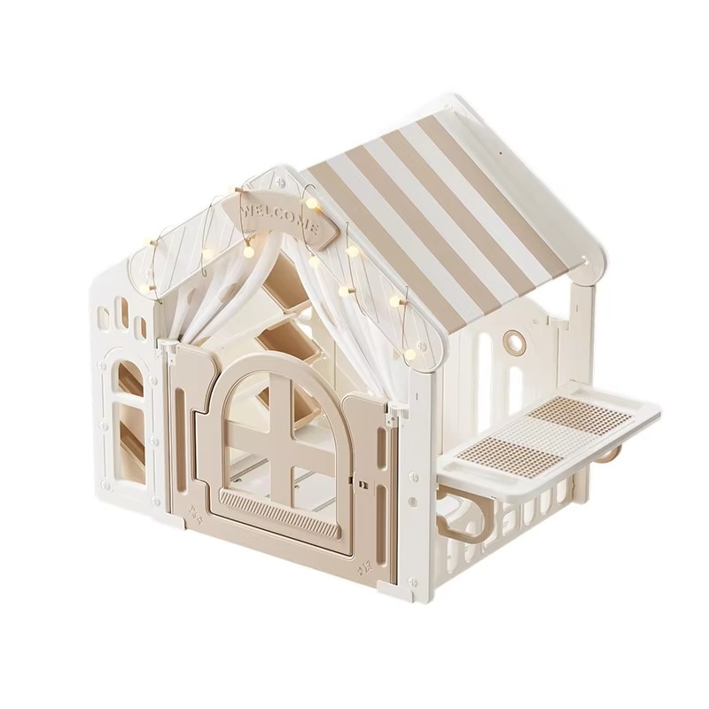 Kids Outdoor Tent - Modernes Indoor/Outdoor-Kinderzelt aus Kunststoff, Spielhaus, Schloss