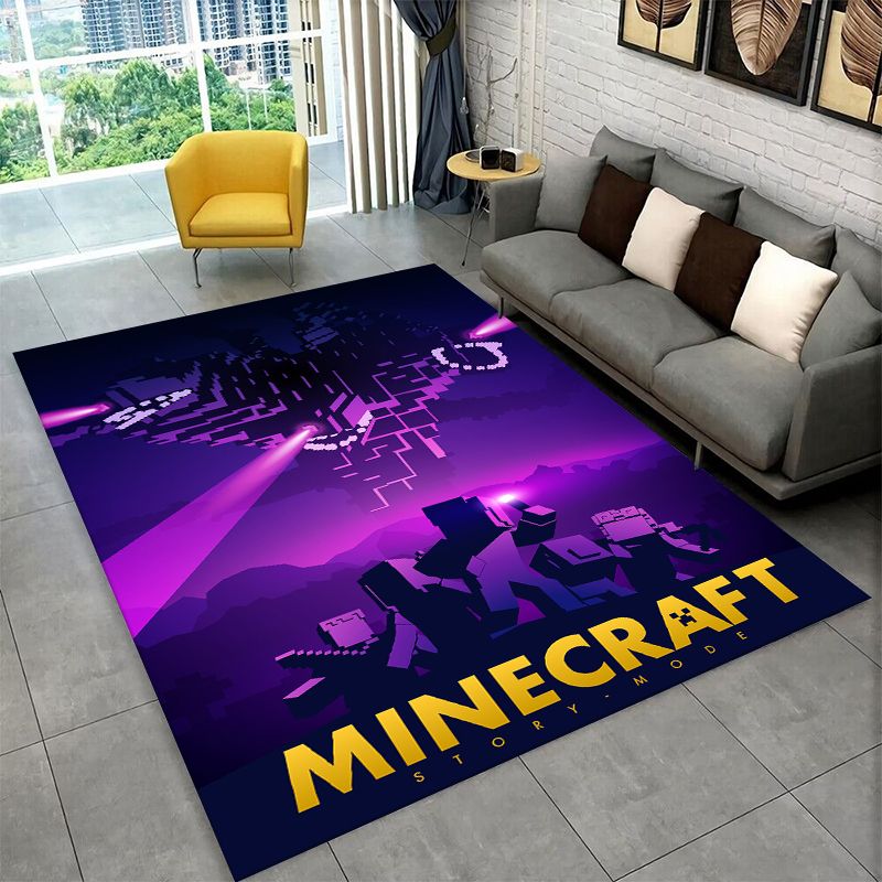 Kids Outdoor Flooring - Cartoon S-Sandbox Pixel Bulding Game Rutschfester