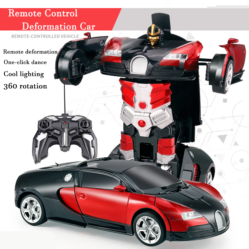 Kids Outdoor Adventure - 2in1 Elektrische RC Auto Transformation Roboter