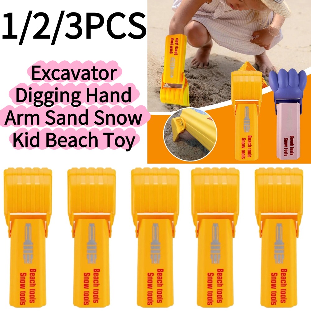 Kids Outdoor Adventure - 1/3-teiliges Bagger-Spielzeug-Set für Kinder: Sand- und