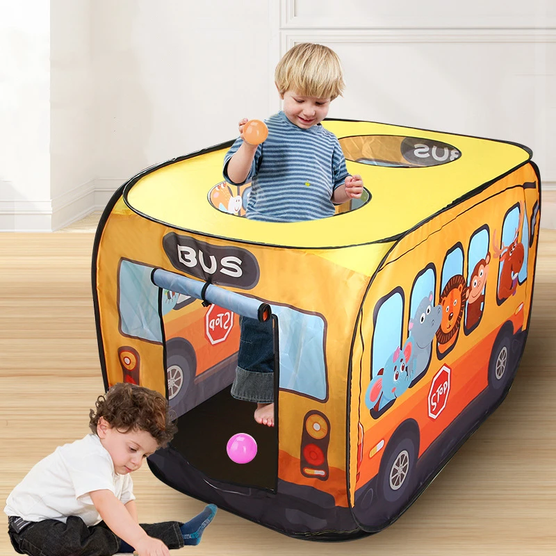 Kids Outdoor House Accessories - Kinderzelt Popup-Spielzelt Spielzeug Outdoor faltbares Spielhaus
