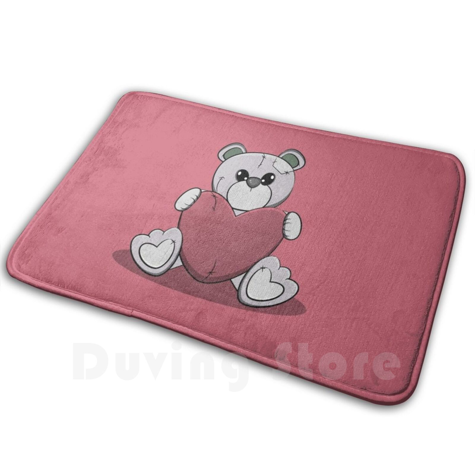 Kids Outdoor Floor Cushions - Teddybär und verletzt Teppich, Matte, Teppich,