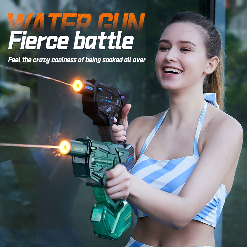 Kids Outdoor Toys B&Q - LED Feuer-Sprühende Elektrische Wasserpistole Spielzeug für
