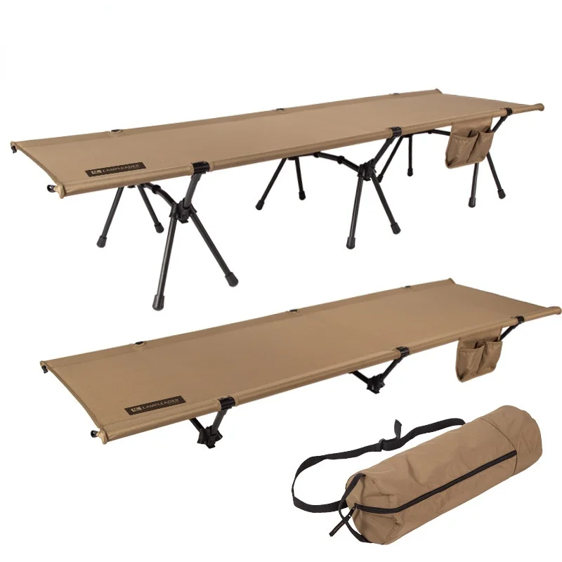 Kids Outdoor Lounge Furniture - Campingbett, zusammenklappbares Campingbett, tragbares Outdoor-Bett, bequeme