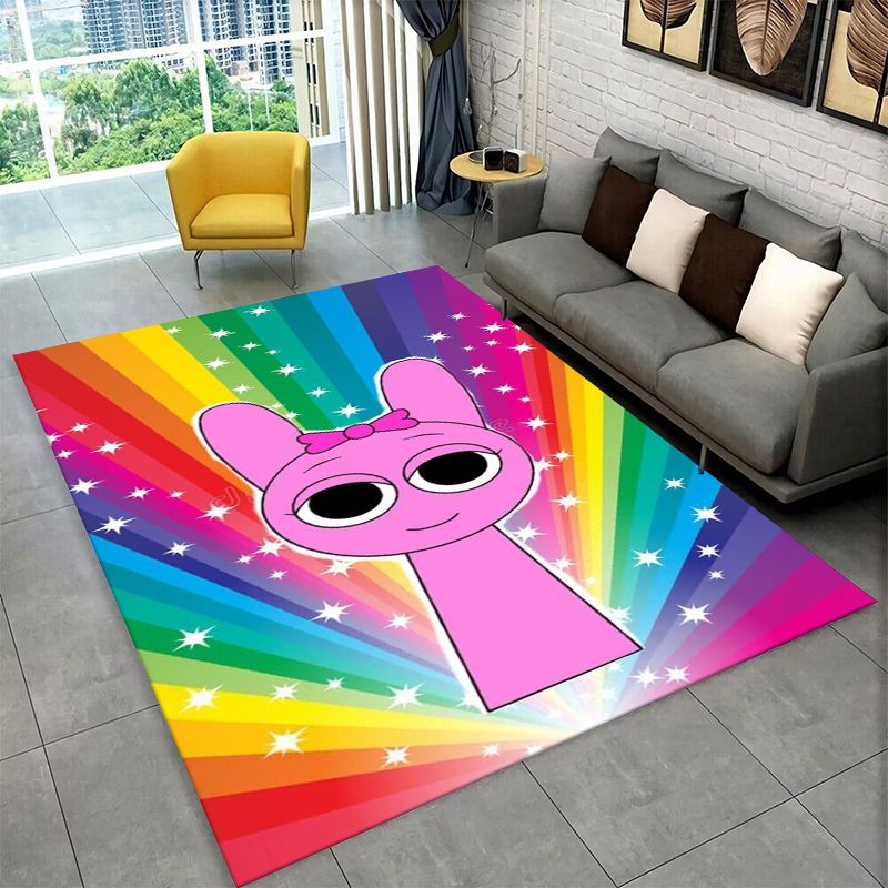 Kids Outdoor Flooring - Music Sprunki Incredibox Game Rutschfester Teppich