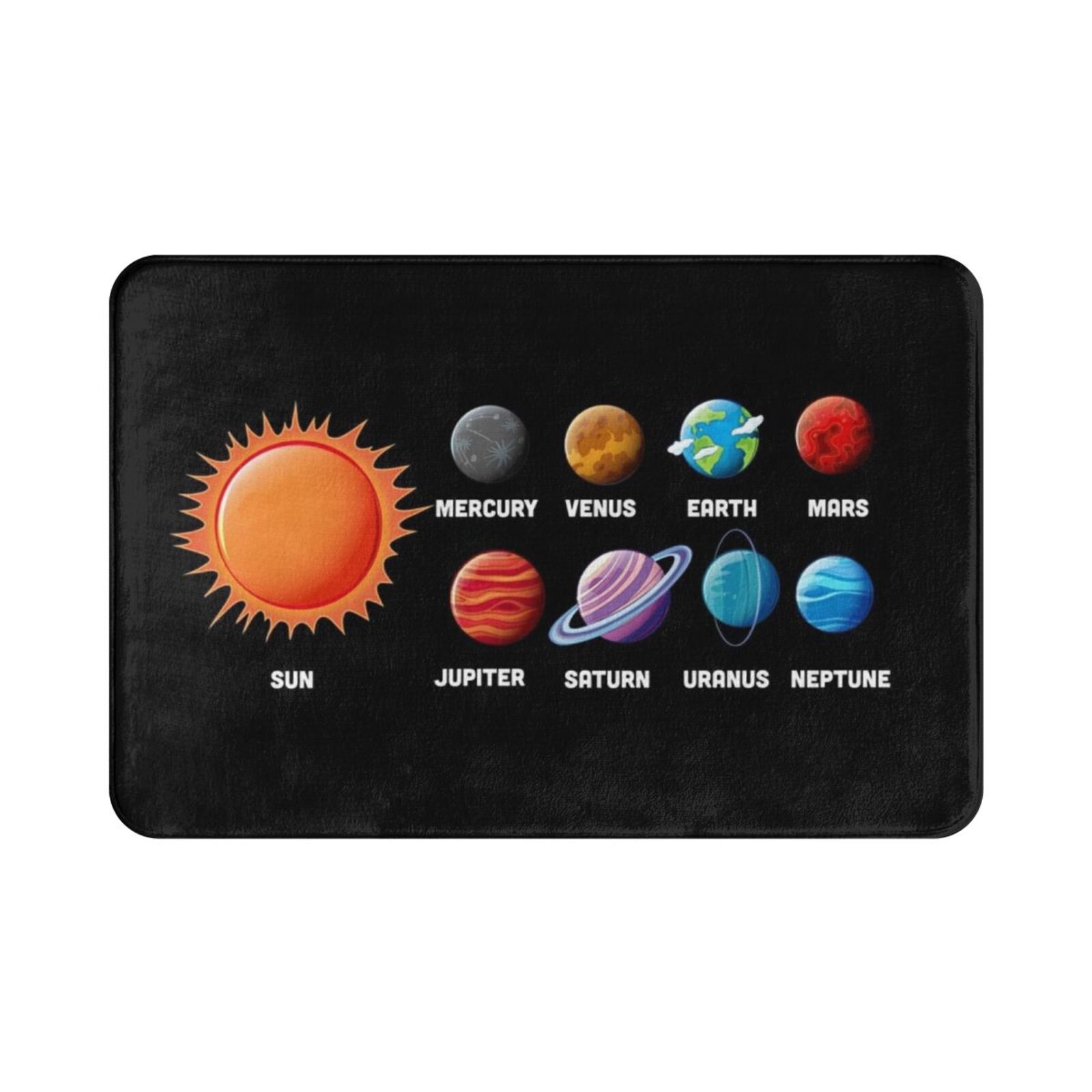Sonnensystem-Planeten mit Name – Kids Outdoor Floor Cushions Bewertung und Preis