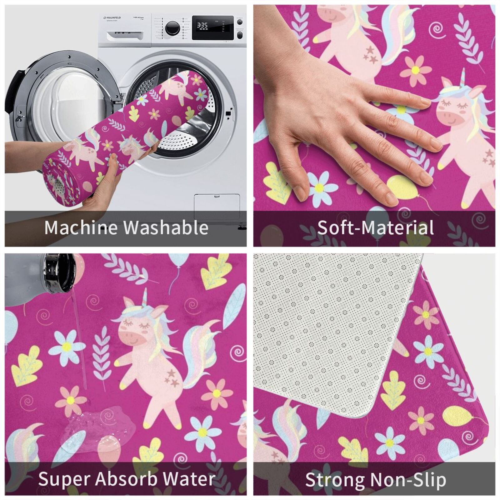Tanzendes Einhorn-Muster auf l – Kids Outdoor Floor Cushions Bewertung und Preis