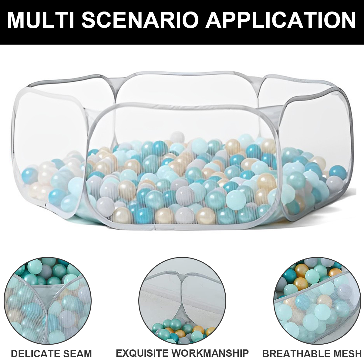 Baby Ozean Ball Pool Nette Kin – Kids Outdoor House Accessories Bewertung und Preis
