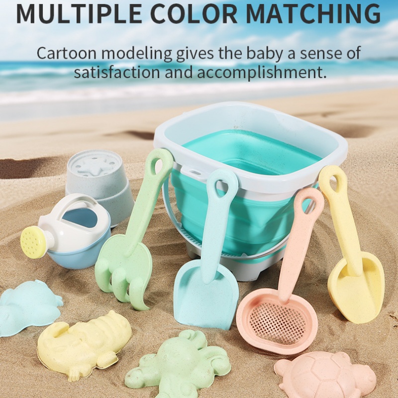 Strand-Sand-Spielset Faltbarer – Kids Outdoor Sandbox Bewertung und Preis