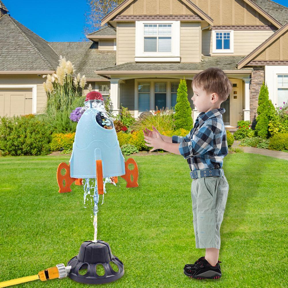Raketenwerfer Spielzeug Rakete – Kids Outdoor Water Sprinkler Bewertung und Preis