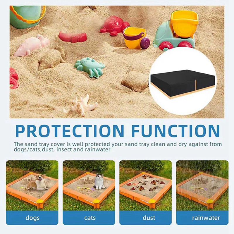 Sandkasten-Abdeckung, robuste  – Kids Outdoor Sandbox Bewertung und Preis