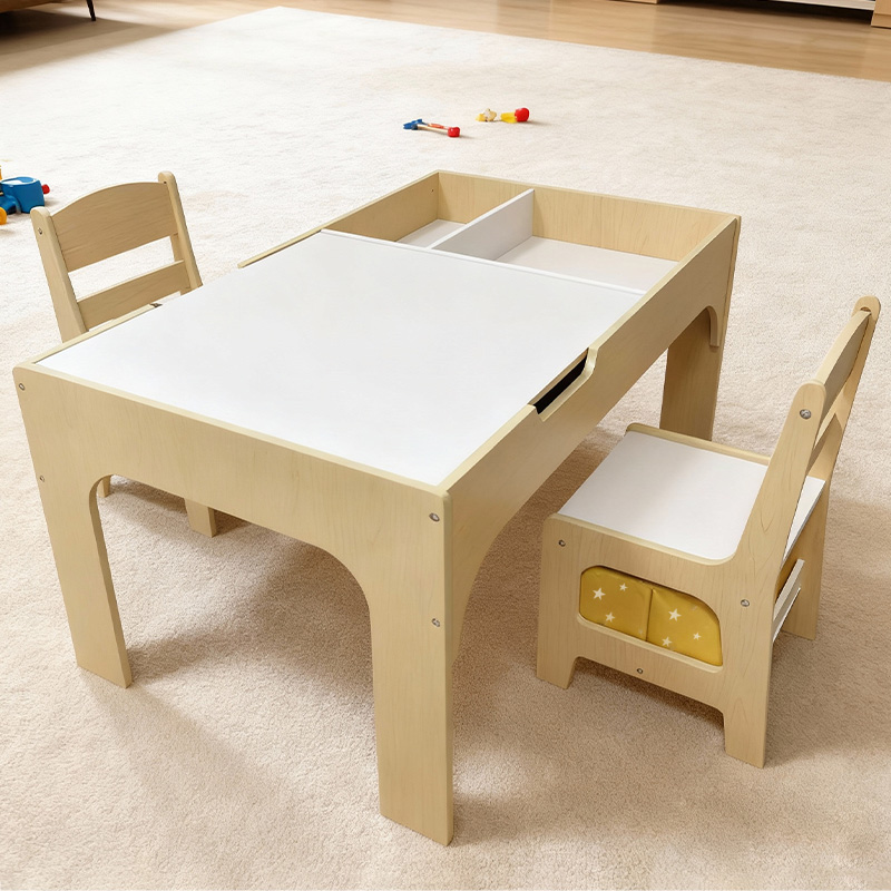 Modernes Holz-Kinder-Tisch-und – Kids Outdoor Chair And Table Bewertung und Preis