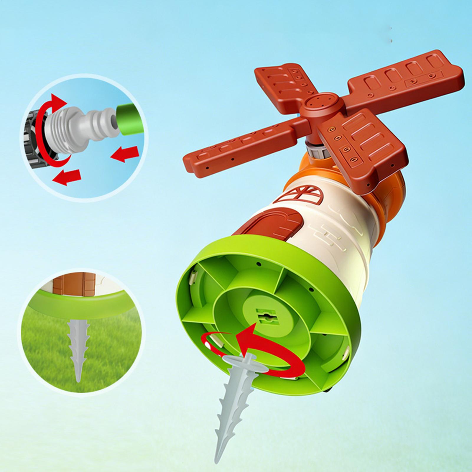 Kinder-Windmühlen-Sprinkler Ro – Kids Outdoor Play Yard Bewertung und Preis