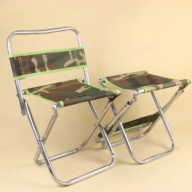 Camouflage-Klapphocker mit Rüc – Kids Outdoor Lounge Furniture Bewertung und Preis