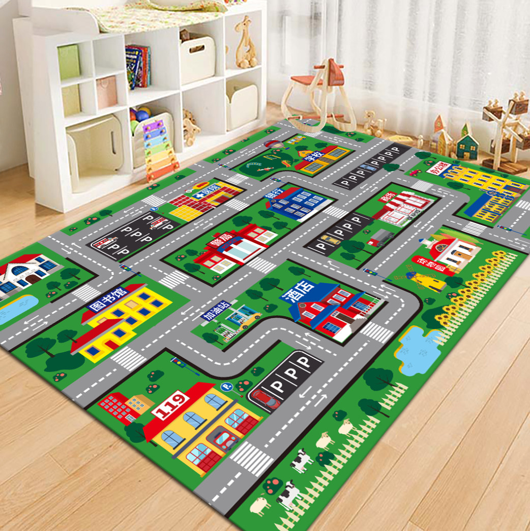 VIKAMA Stadtstraßenkarte Kinde – Kids Outdoor Flooring Bewertung und Preis