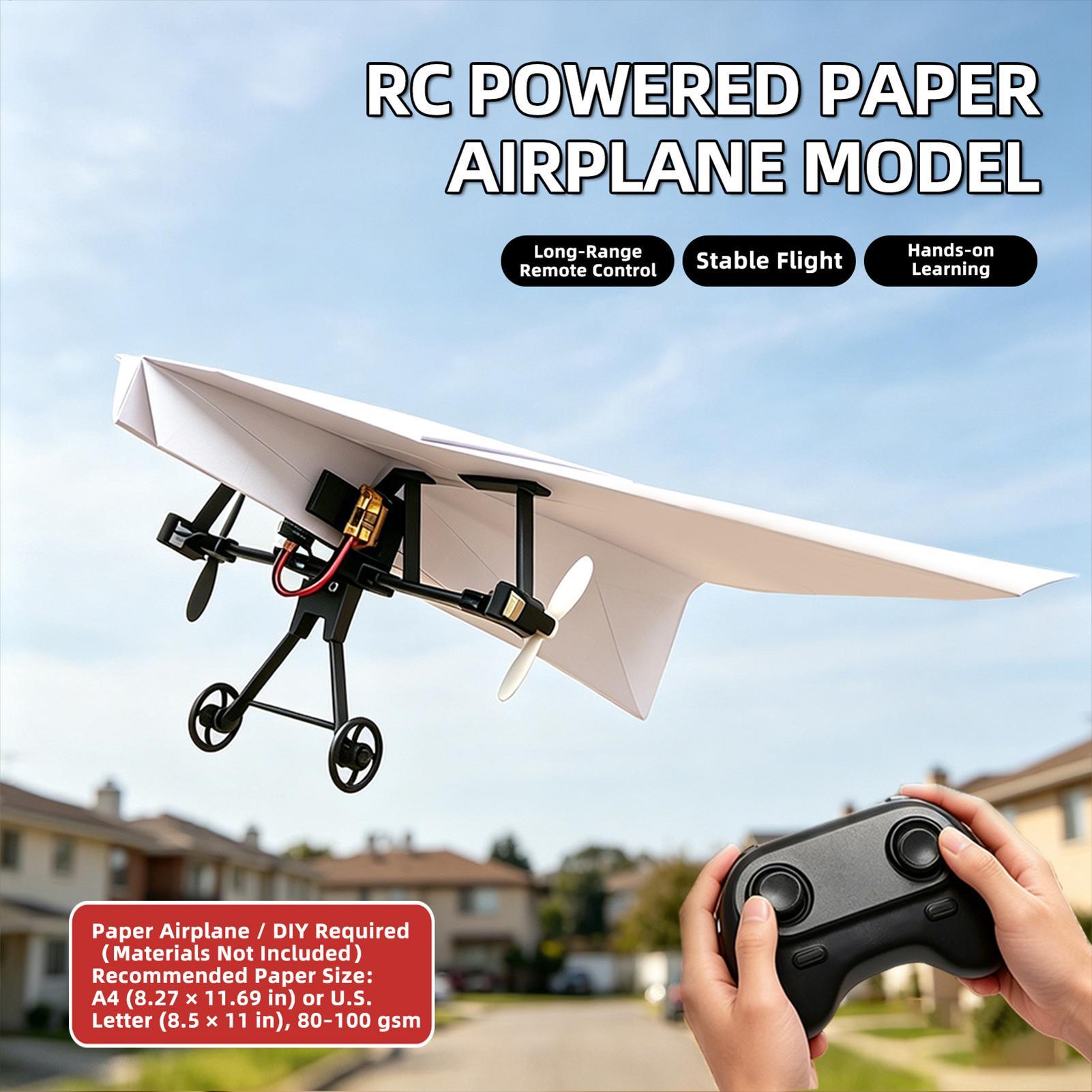 DIY RC Papierflugzeug-Bausatz  – Kids Outdoor Adventure Bewertung und Preis