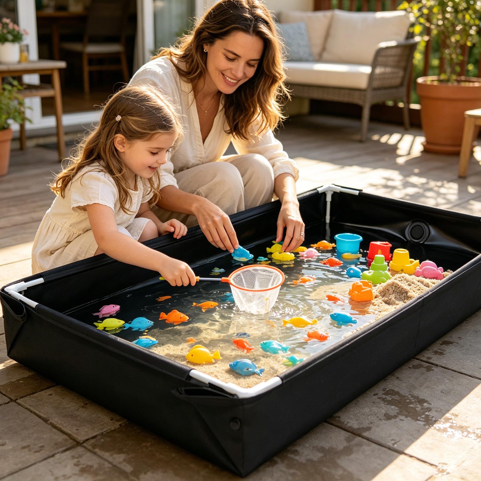 Neuer Outdoor-Wasserspiel- und – Kids Outdoor Sandbox Bewertung und Preis