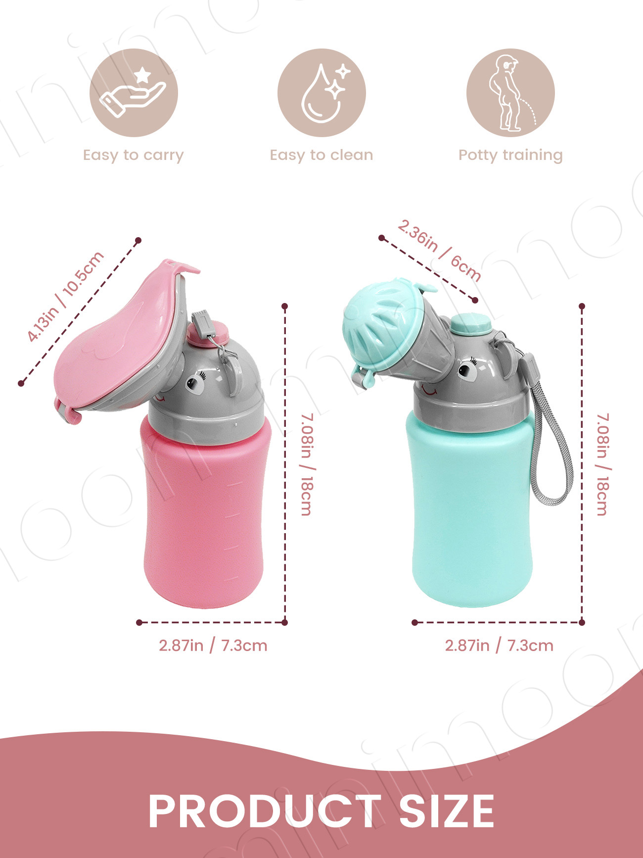 Tragbare Kinder-Reiseflasche,  – Kids Outdoor Urinal Bewertung und Preis