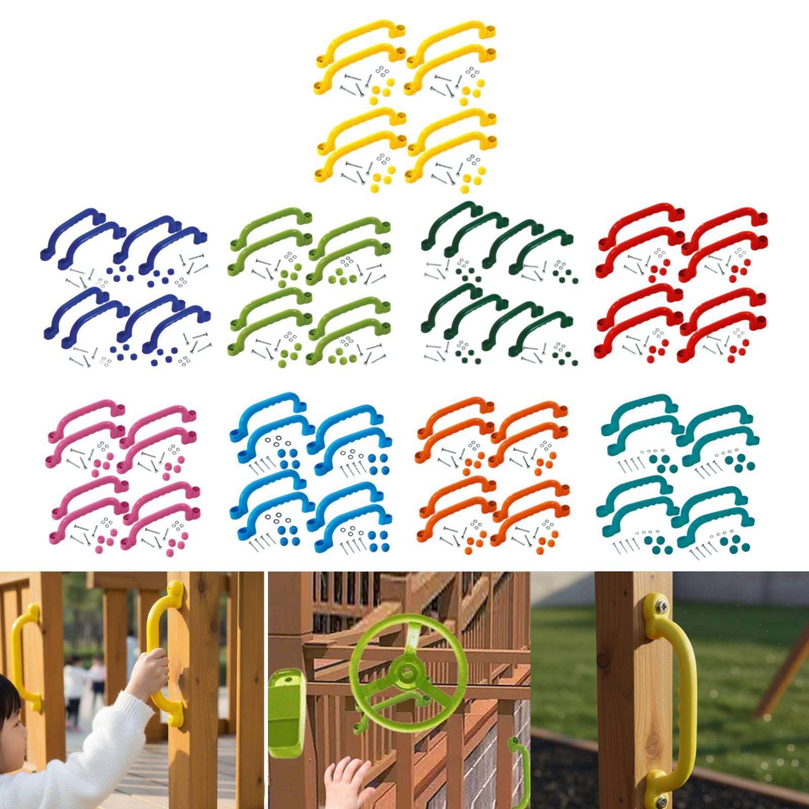 8-teiliges Klettergriff-Set fü – Kids Outdoor House Accessories Bewertung und Preis