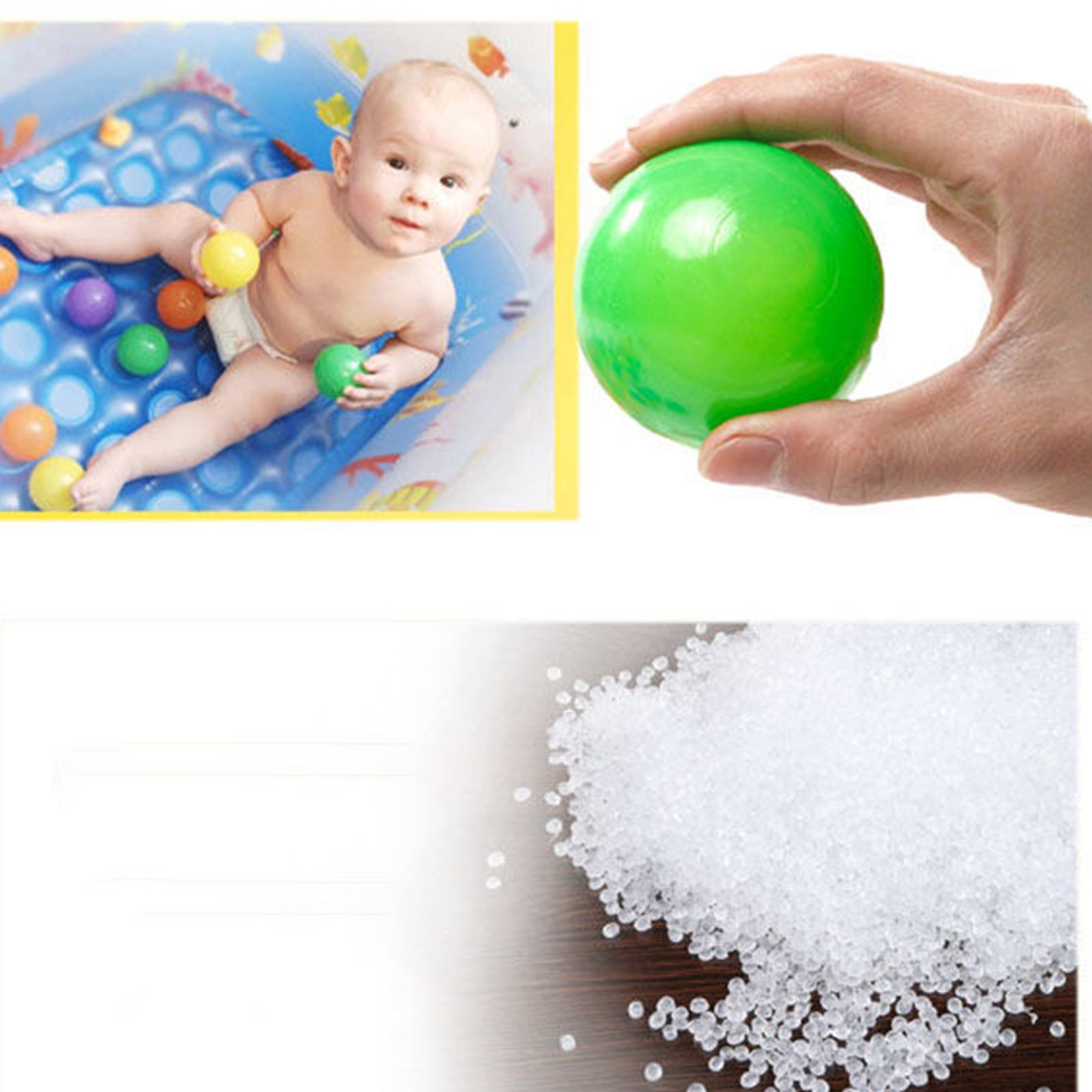 100 Stück 55MM Baby Plastikbäl – Kids Outdoor House Accessories Bewertung und Preis