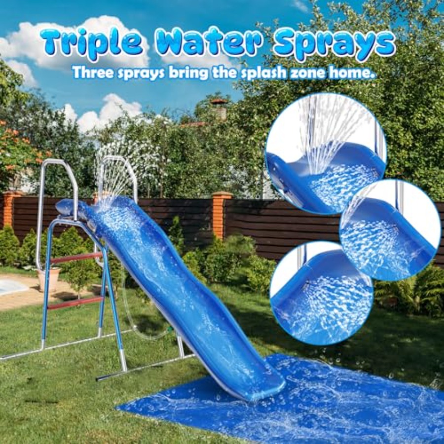 Garten-Wasserrutsche für Kinde – Kids Outdoor Water Sprinkler Bewertung und Preis