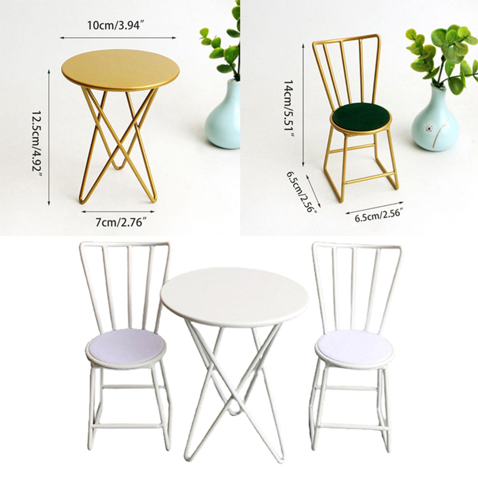 1/6 Puppenhaus-Set mit Tisch u – Kids Outdoor Chair And Table Bewertung und Preis