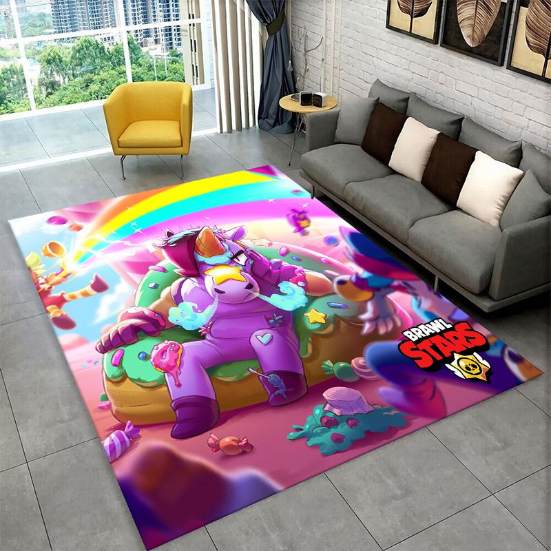 Cartoon B-Brawl Game rutschfes – Kids Outdoor Flooring Bewertung und Preis