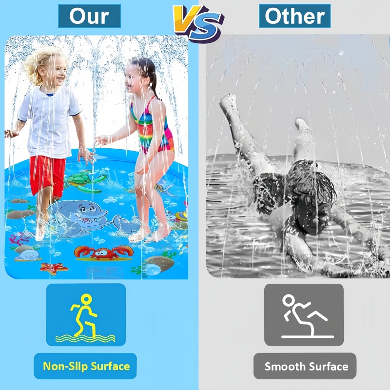 Kinder-Spielmatte mit Wassersp – Kids Outdoor Water Sprinkler Bewertung und Preis
