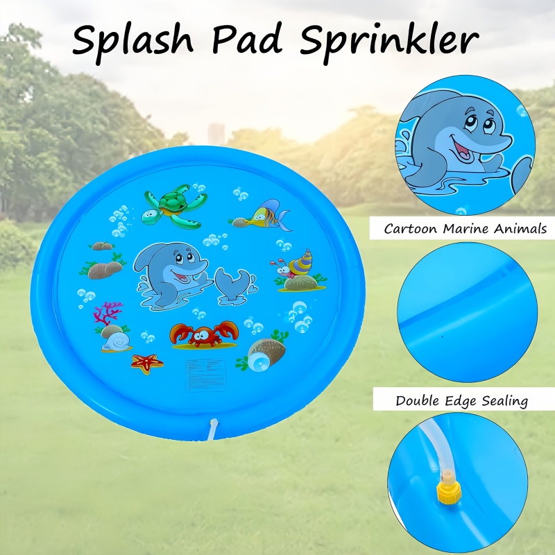 Kinder-Spielmatte mit Wassersp – Kids Outdoor Water Sprinkler Bewertung und Preis
